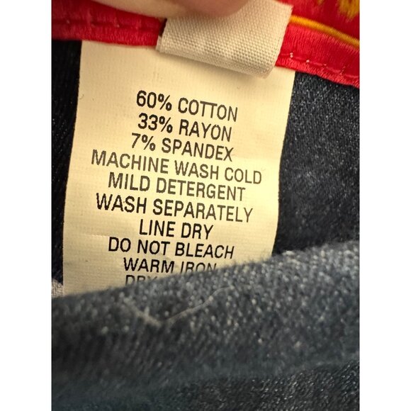 Krazy Larry Pull on Denim Pants Size 14 Style P607 Stretch Stretch Leg NWT Jean - Picture 6 of 13